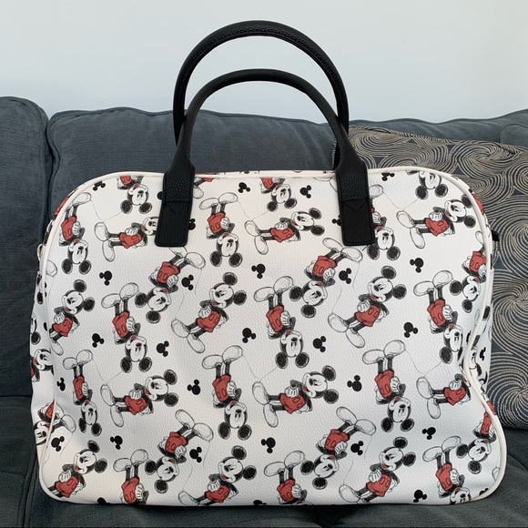 LAST ONE Mickey Mouse Weekender Duffle Luggage Bag - Picture 2 of 11